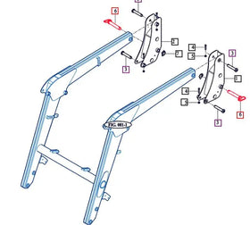 Mahindra Loader Lock Pin 81102003300 Mahindra Direct Parts