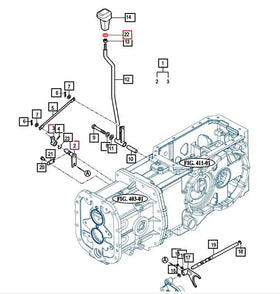 Mahindra Shift Lever Washer V4111600100 Mahindra Direct Parts