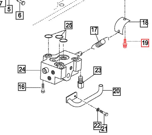Mahindra Tractor Bolt M6x12 V2113606012 Mahindra Direct Parts
