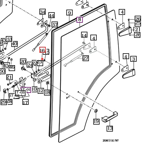 Mahindra Tractor Cap Nut M6 V3402700060 Mahindra Direct Parts