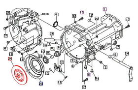 Mahindra Tractor Clutch Disc 10250821000 Mahindra