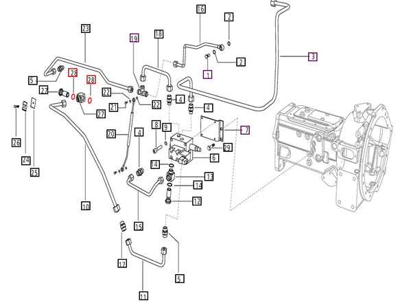 Mahindra Tractor Coper Washer M18  005552905R1 Mahindra
