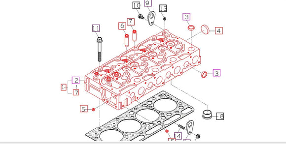 Mahindra Tractor Cylinder Head Mahindra Direct Parts
