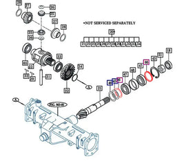 Mahindra Tractor Differential Shim 16704110121 Mahindra