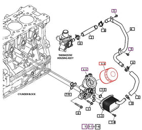 Mahindra Tractor Engine Oil Filter 400508-00064 Mahindra