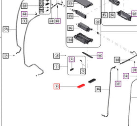 Mahindra Tractor Fresh Air Paper Filter 008022493U01 Mahindra