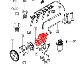 Mahindra Tractor Fuel Injection Pump 006014870D91 Mahindra Direct Parts