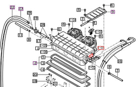 Mahindra Tractor HVAC Air Conditioning / Heat Thermostat Assembly 14528304000 Mahindra