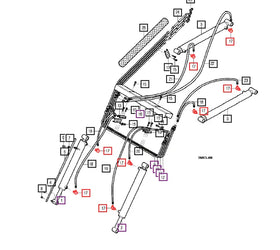 Mahindra Tractor Hydraulic Fitting / Adapter 36313530021 Mahindra Direct Parts