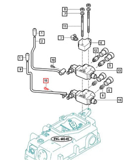 Mahindra Tractor M8 x 20 Hex Bolt V2173608020 Mahindra