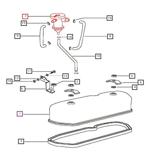 Mahindra Tractor Oil Separator 006002227B1 Mahindra