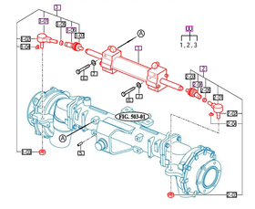 Mahindra Tractor Steering Cylinder 13864075000GB Mahindra