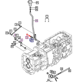 Mahindra Tractor Sub Change Bolt V2013612085 Mahindra