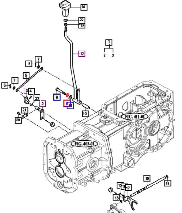 Mahindra Tractor Sub Change Lever Lock Washer V4011600120 Mahindra