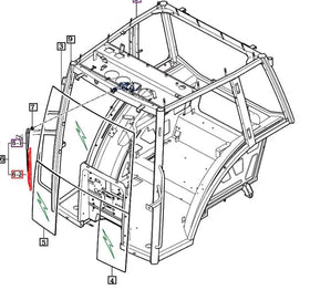 Mahindra Tractor Wiper Blade 19957023220 Mahindra Direct Parts