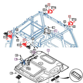 Mahindra Tractor Work Light 19027025901 Mahindra