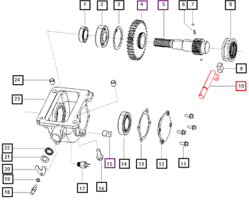Mahindra Transfer Case Arm 000016303P04