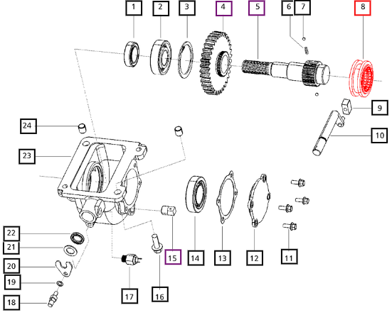 Mahindra Collar Locking 000016305P04