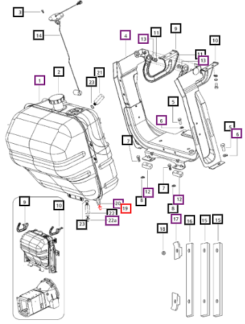 Mahindra Adapter Water Drain 000017306P03
