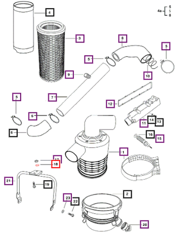 Mahindra Washer Plain - A8.4 Din 125 000020249E05