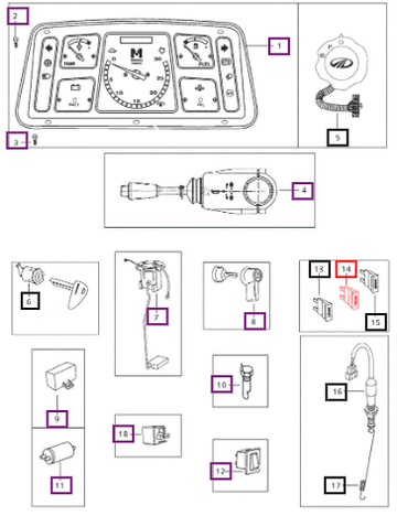 Mahindra Fuse 10A 000040697C99