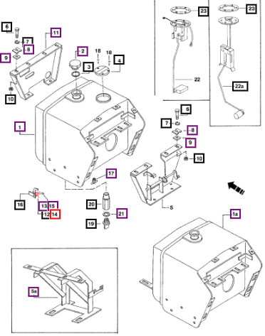 Mahindra Tractor Spring Hood Latch L.h. 001127216R1 Mahindra Direct Parts