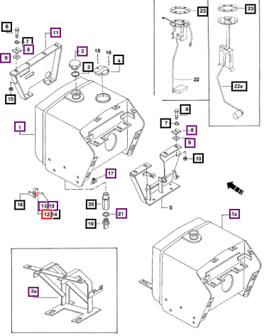 Mahindra Tractor Spring Hood Latch R.h. 001127217R1 Mahindra Direct Parts