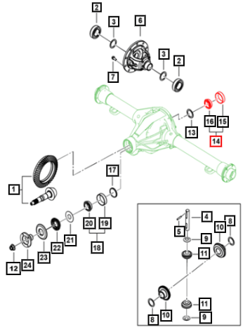 Mahindra Bearing Assembly 0019405