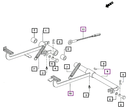 Mahindra Washer Brake 003064192R1