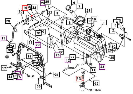 Mahindra Clamp,Hose 11 00503111005