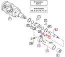 Mahindra Tractor Nut Lock For Slow - Fast Valve Knob 005553017R1 Mahindra Direct Parts