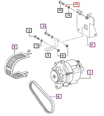 Mahindra Tractor Washer M10 Spring Lock 005555988R1 Mahindra Direct Parts
