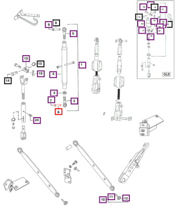 Mahindra Tractor Pin Top Link (cat I ) 005557693R2 Mahindra Direct Parts