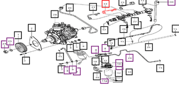 Mahindra High Pressure - Line Rail To 2nd Cylinder 006011947F1