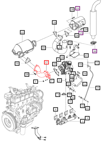 Mahindra Elbow Tc Outlet 006012313F1