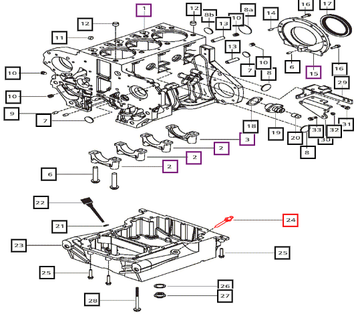 Mahindra Adaptor Oil Return 006012775F1