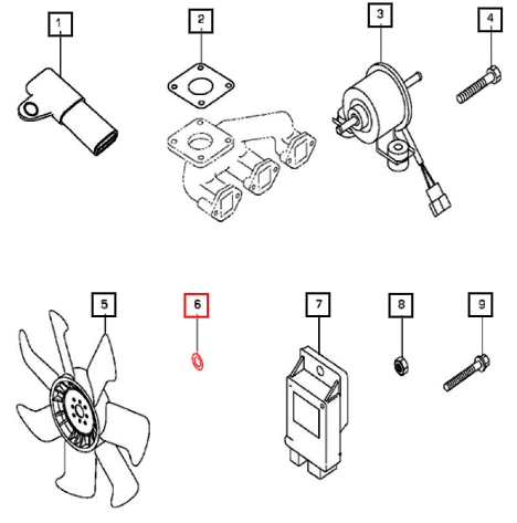 Mahindra Washer Md107 589 006053111N01