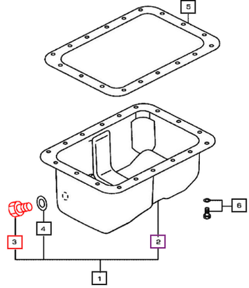 Mahindra Oil Drain Plug 006054184K01