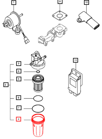 Mahindra Cap Filter 31A62 00312 006054317K01