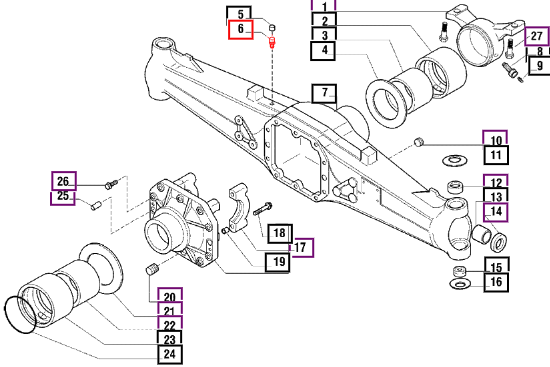 Mahindra Breather M10x01 006500332C1