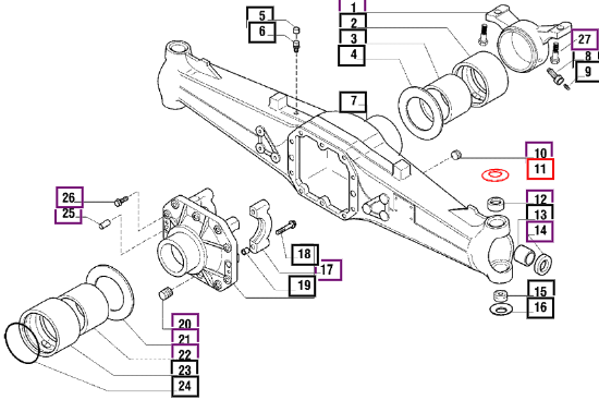 Mahindra Belleville Washer 006500340C1