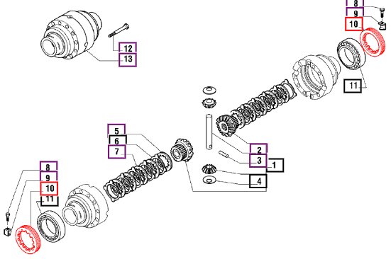 Mahindra Ring Nut 006500428C1