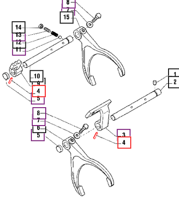 Mahindra Tractor Pin - 024444 006500522C1 Mahindra Direct Parts