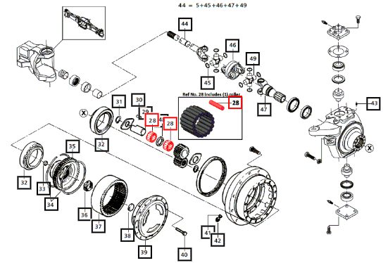 Mahindra Roller 006506185C1
