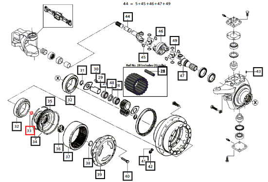 Mahindra Friction Washer 006506190C1
