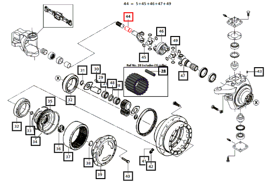 Mahindra Joint 006506201C1
