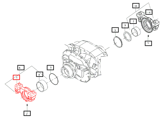 Mahindra Support 006506215C1