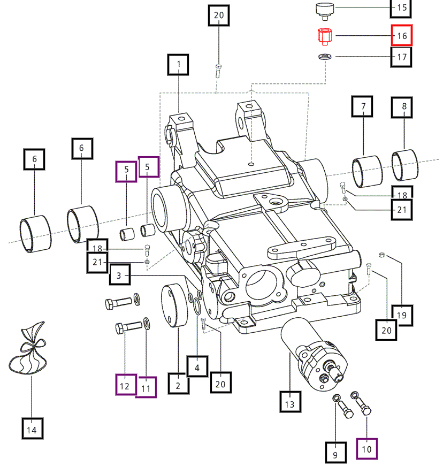 Mahindra Adaptor Breather 006508010D1