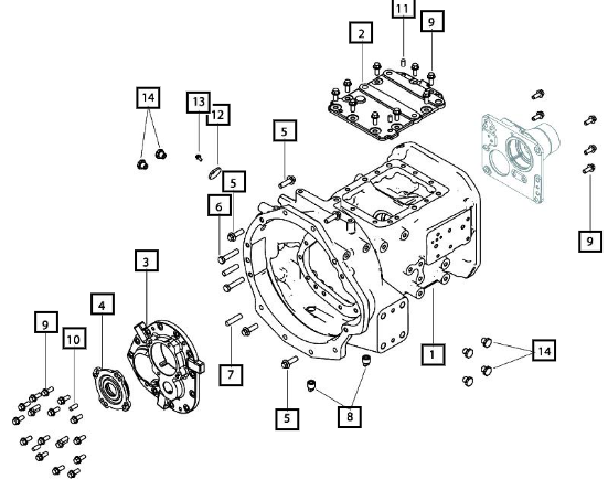 Mahindra Lock Nut M30X1 5 006510939V1