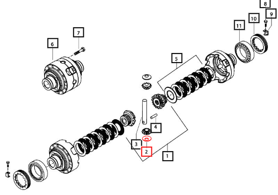 Mahindra Washer Thrust 006514852U1